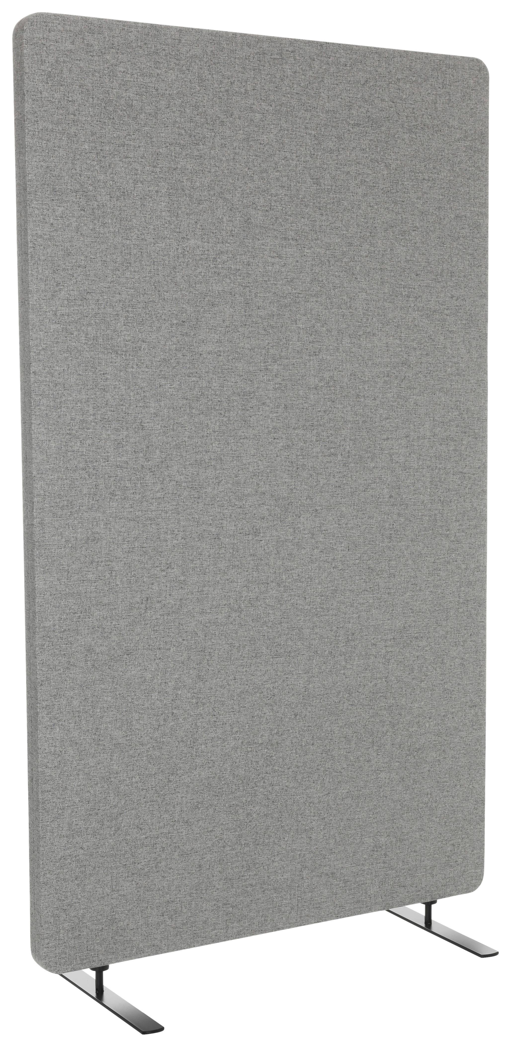 Pregradna Stena Flexmiut, Svetlo Siva - svetlo siva, Basics, kovina/umetna masa (80/142/35cm) - MID.YOU