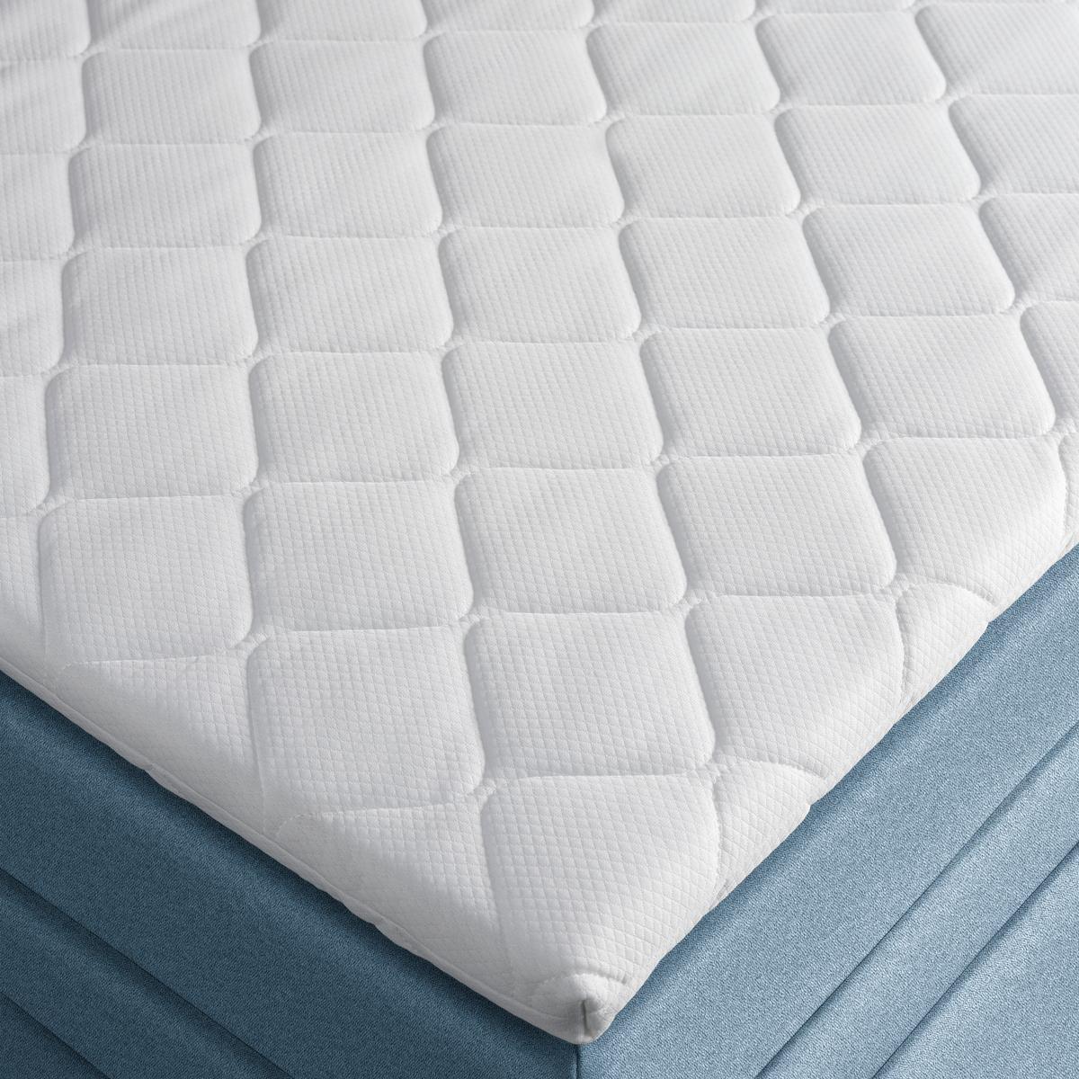 Boxspringbett Miami in Dunkelblau ca. 180x200cm - Schwarz/Dunkelblau, KONVENTIONELL, Holz/Holzwerkstoff (180/200cm) - Mömax
