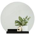 Wandspiegel Schwarz - Schwarz, LIFESTYLE, Glas/Metall (48/43/11cm) - Modern Living Wandspiegel Schwarz - Schwarz, LIFESTYLE, Glas/Metall (48/43/11cm) - Modern Living