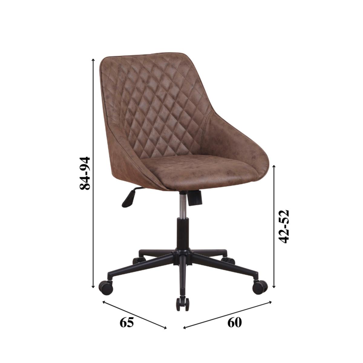 Pisarniški Stol Kayne, Zelena - zelena, Moderno, umetna masa/tekstil (60/84/64,5cm) - MID.YOU