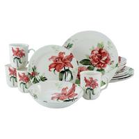 Kombinirani Servis Rosemary Creme, 16-Delni - večbarvno, keramika - Creatable