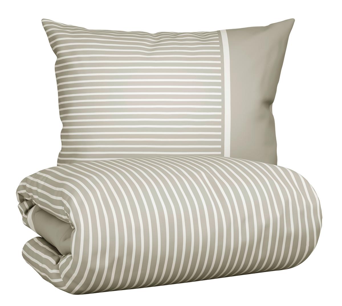 BETTWÄSCHESET JOHANNES - marron clair, Konventionell, textile (160/210cm) - Mömax