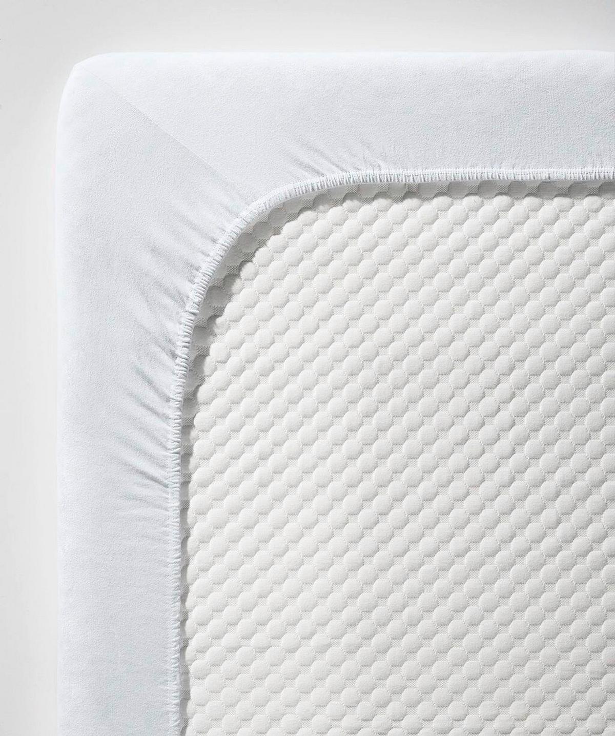 Topper-fixleintuch Q 4000 95 - Hellgrau, Basics, Textil (140-160/200-210cm) - Fleuresse