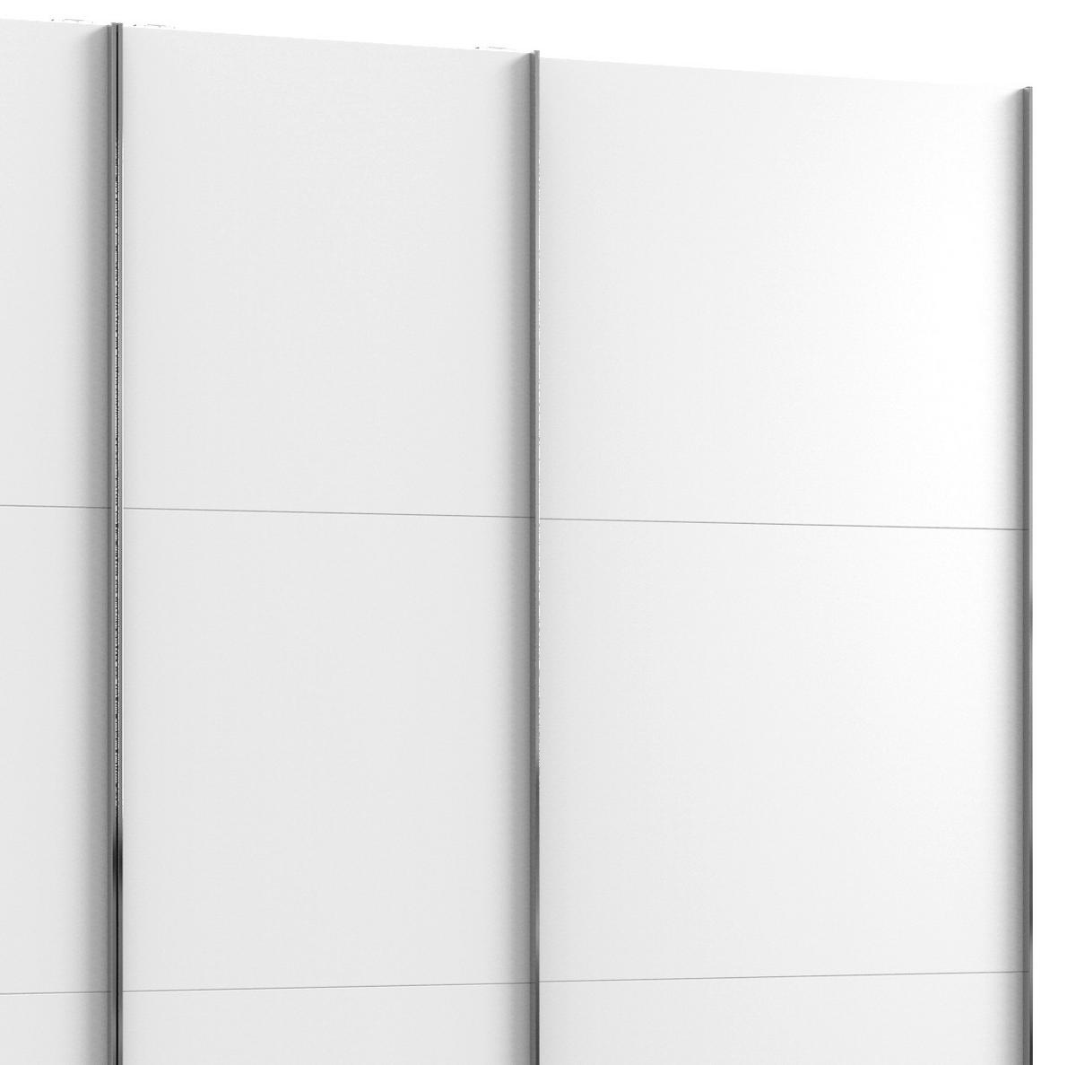 Ormar S Kliznim Vratima Level 36a - bijela/boje hrasta, Basics, drvni materijal/metal (350/216/65cm) - Modern Living