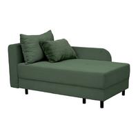 Liege Nova Olivgrün - Schwarz/Olivgrün, MODERN, Holz/Textil (85/62/145cm) - Based