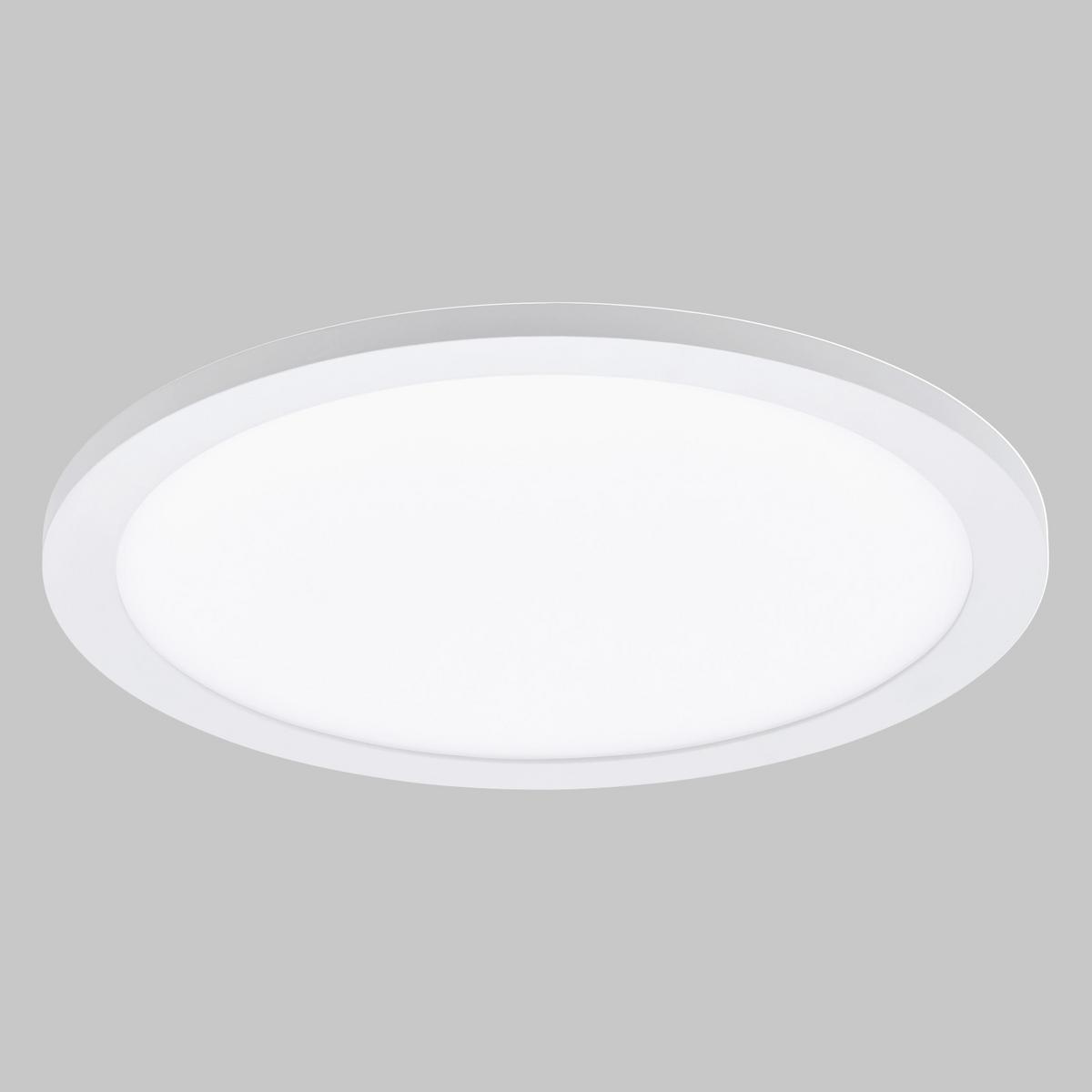 LED-Paneel Sarsina max. 17 Watt - Weiß, MODERN, Kunststoff/Metall (30/5cm) - Eglo