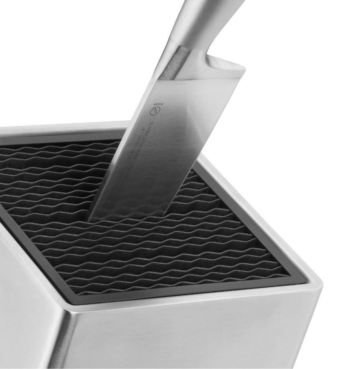 BLOK NA NOŻE 1882119992 WMF - kolor stalowy, Basics, metal - WMF