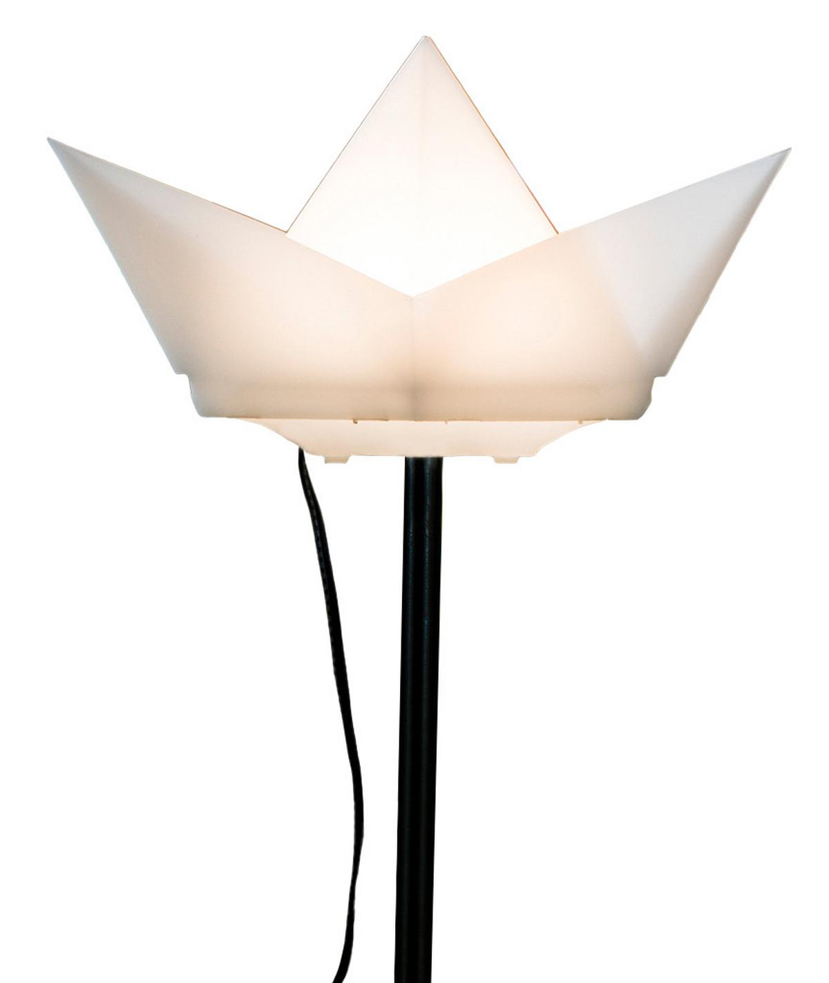 LAMPA SOLARNA LED SOLAR BOAT - biały, Lifestyle, tworzywo sztuczne (15/8,5/8cm) - P & B