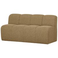 Sitzbank Mojo Dunkelgelb B: 164cm - Dunkelgelb/Schwarz, MODERN, Kunststoff/Textil (164/83/73cm) - Livetastic