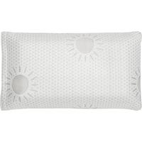 Nackenkissen Felix in Weiss ca. 23x42cm - Weiss, Textil (23/42cm) - Modern Living