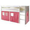 Pograd Malte, 90x200, Bor, Masivno, Roza - roza/pink, Natur, les (90/200cm) - MID.YOU