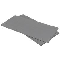Set Polic Dodatek - svetlo siva, leseni material/les (87,3/1,8/50cm) - Mömax