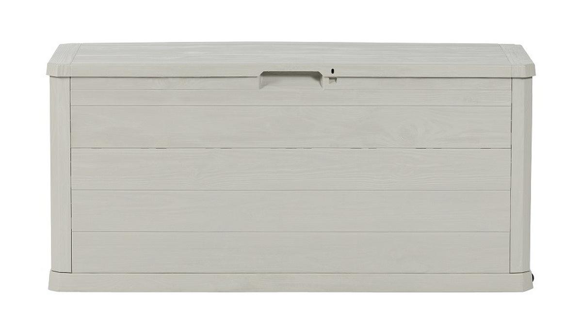 Zaboj Za Blazine Woody, Svetlo Siva Barva - svetlo siva, Basics (117/56/45cm) - Mömax