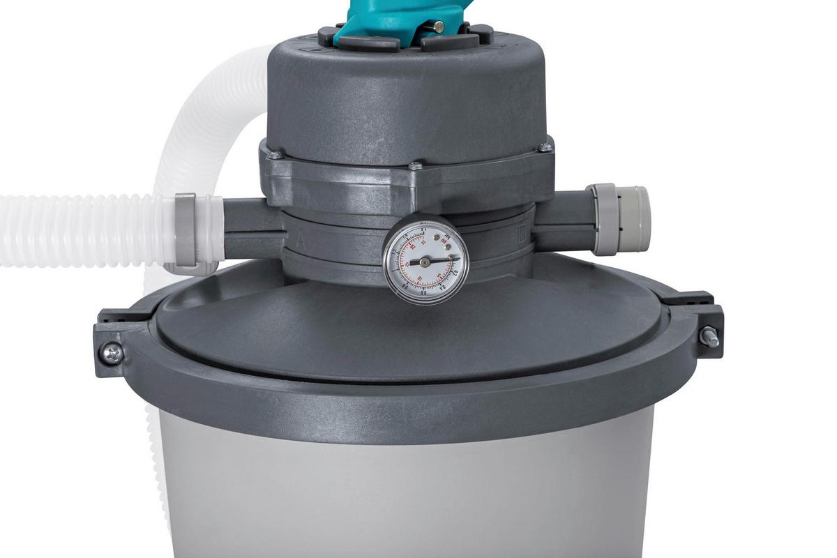 POMPA Z FILTREM PIASKOWYM FLOWCLEAR - biały/szary, Konventionell, tworzywo sztuczne/metal (30,6/30,6/62cm) - Bestway