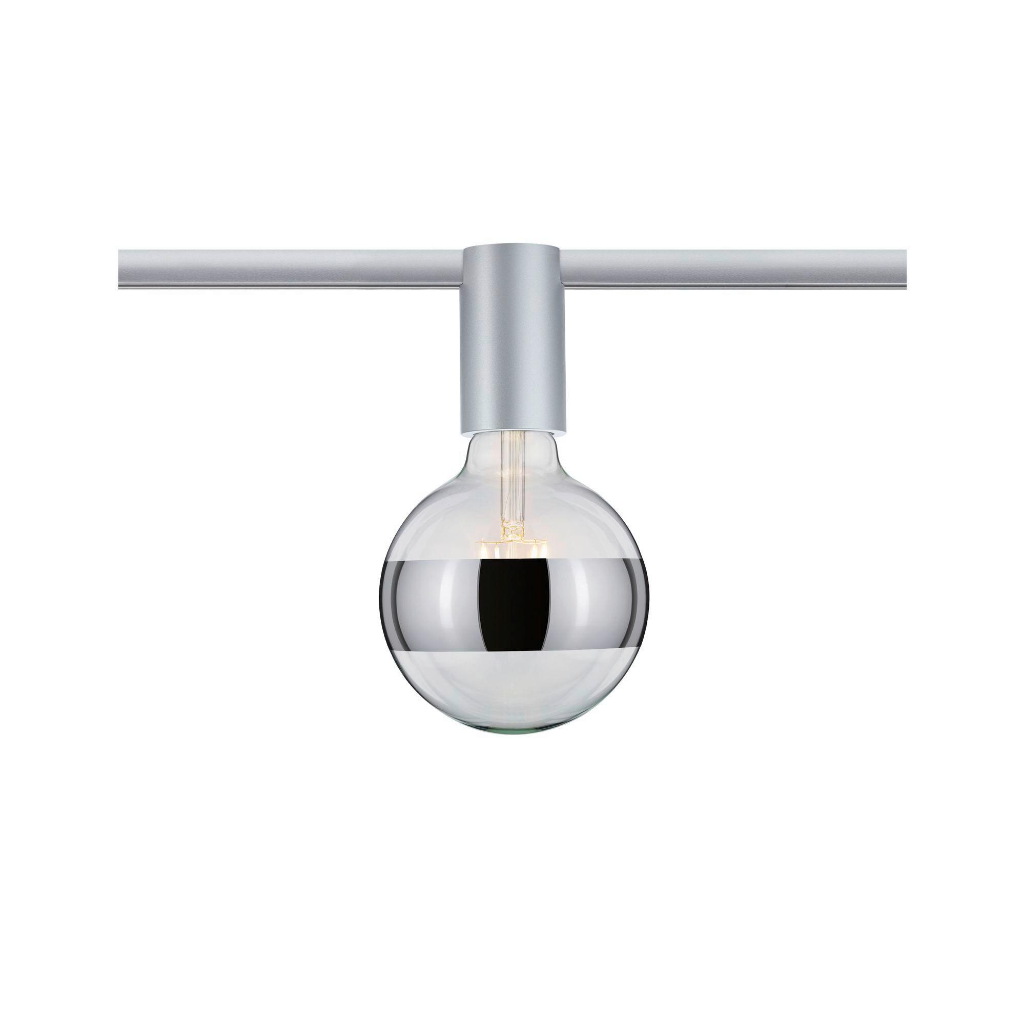 Schienensystem-Hängeleuchte Ceiling Socket max. 20 Watt - Chromfarben, Basics, Metall (5,5/9,6cm) - Paulmann