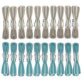 Wäscheklammern Walis Blau/Grau - Blau/Grau, Kunststoff/Metall (27/22/3,5cm) - Mömax modern living Wäscheklammern Walis Blau/Grau - Blau/Grau, Kunststoff/Metall (27/22/3,5cm) - Mömax modern living