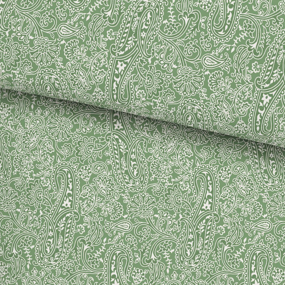 BETTWÄSCHESET LAYLA - Grün, Konventionell, Textil (160/210cm) - Modern Living