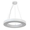 LED-HÄNGLAMPA SANDL - vit/kromfärg, Modern, metall/plast (60/60/120cm) - Mömax