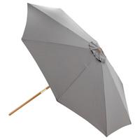 SONNENSCHIRM IXOS - Grau, KONVENTIONELL, Holz/Textil (300/244cm) - Gardenson