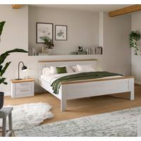 Schlafzimmer VERONA 2-teilig Lärchefarben, Eiche Artisan - Lärchefarben/Eiche Artisan, ROMANTIK / LANDHAUS, Holzwerkstoff - Livetastic