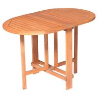 Gartenklapptisch Eukalyptus Natur ca. 120x74x60cm - Naturfarben, KONVENTIONELL, Holz (120/74/60cm) - Gardenson