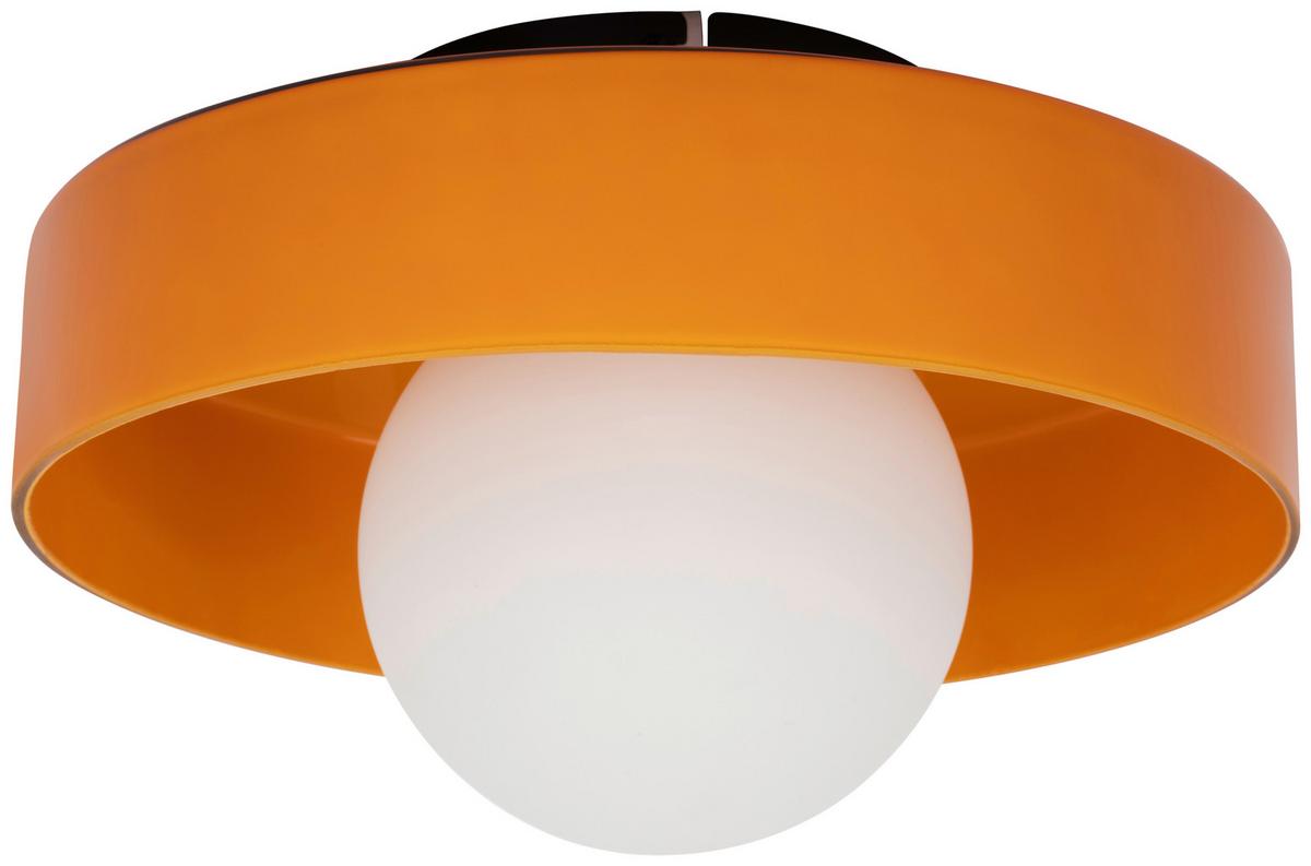 LAMPA SUFITOWA KORDULA - pomarańczowy, Design, metal/szkło (25/13cm) - Collett's Monde