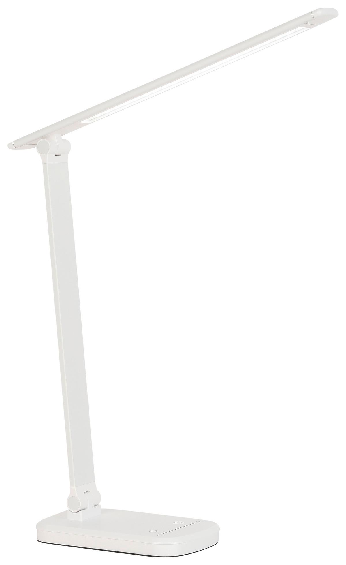 Namizna Led-svetilka Tomi - bela, Moderno, kovina/umetna masa (38,5/10,2/35,9cm) - Mömax