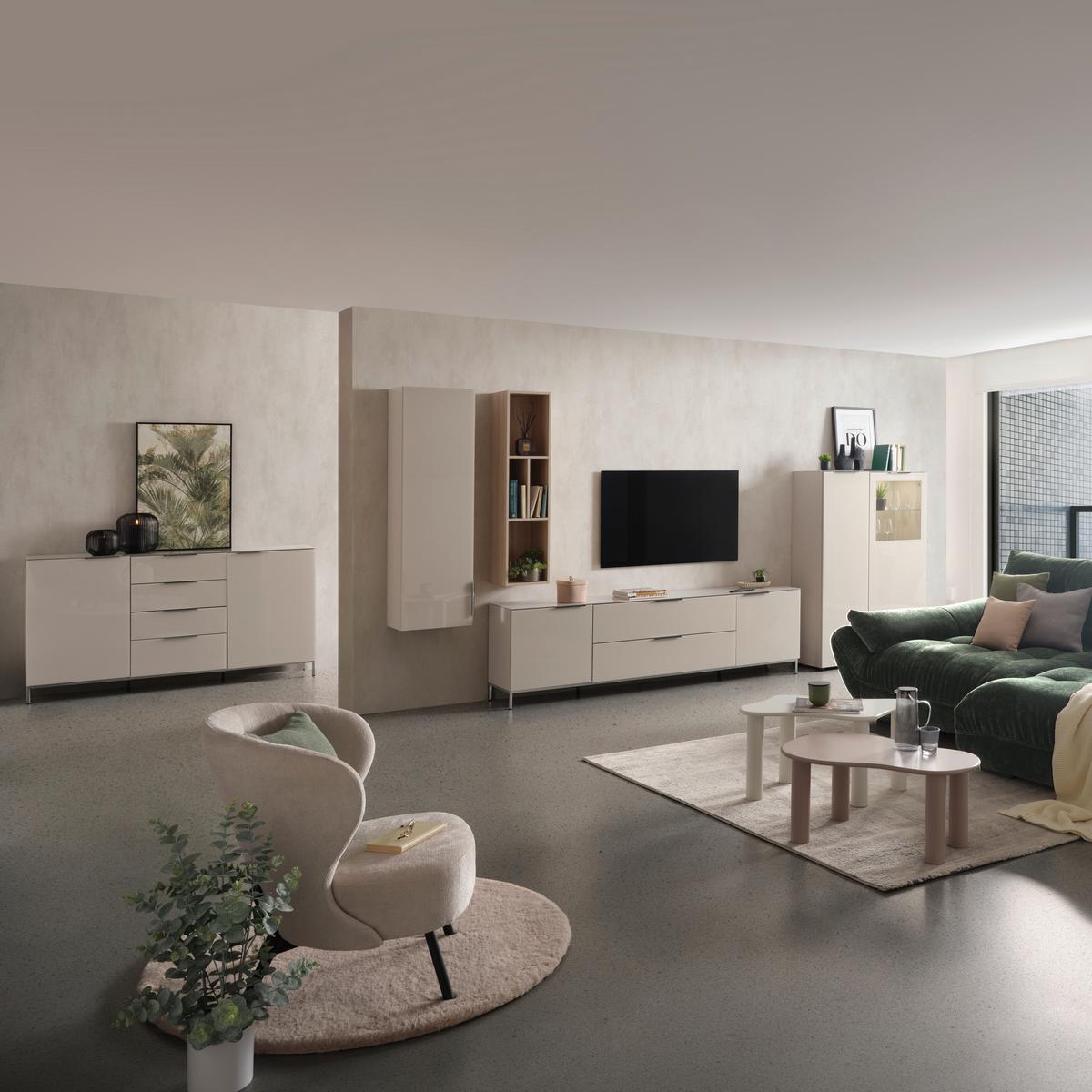 Fußgestell Siena Chromfarben - Chromfarben, MODERN, Metall (180/13/38cm) - Premium Living