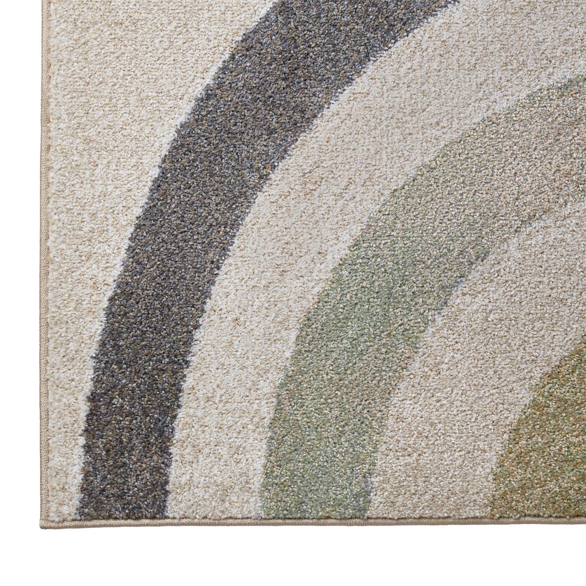 Webteppich Rivo-Flow RIVO-FLOW - Beige/Grün, KONVENTIONELL, Textil (160/230cm) - Mömax
