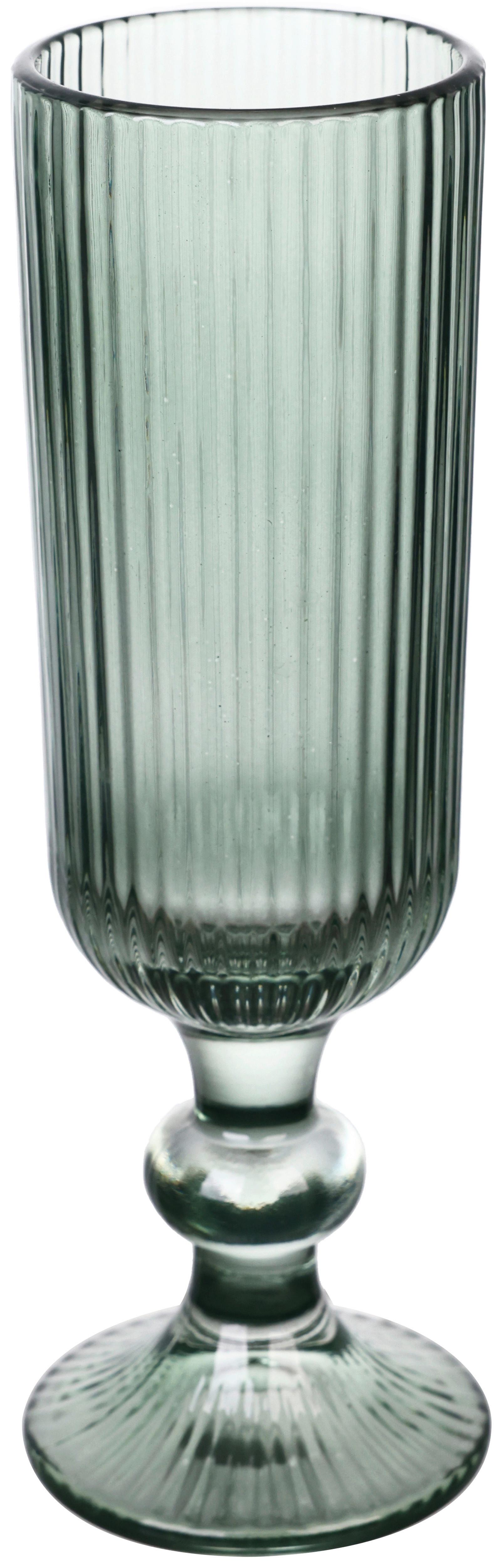 KIELISZEK DO WINA MUSUJĄCEGO GOLDEN AUTUMN - zielony, Modern, szkło (5.6/18.1cm) - Modern Living