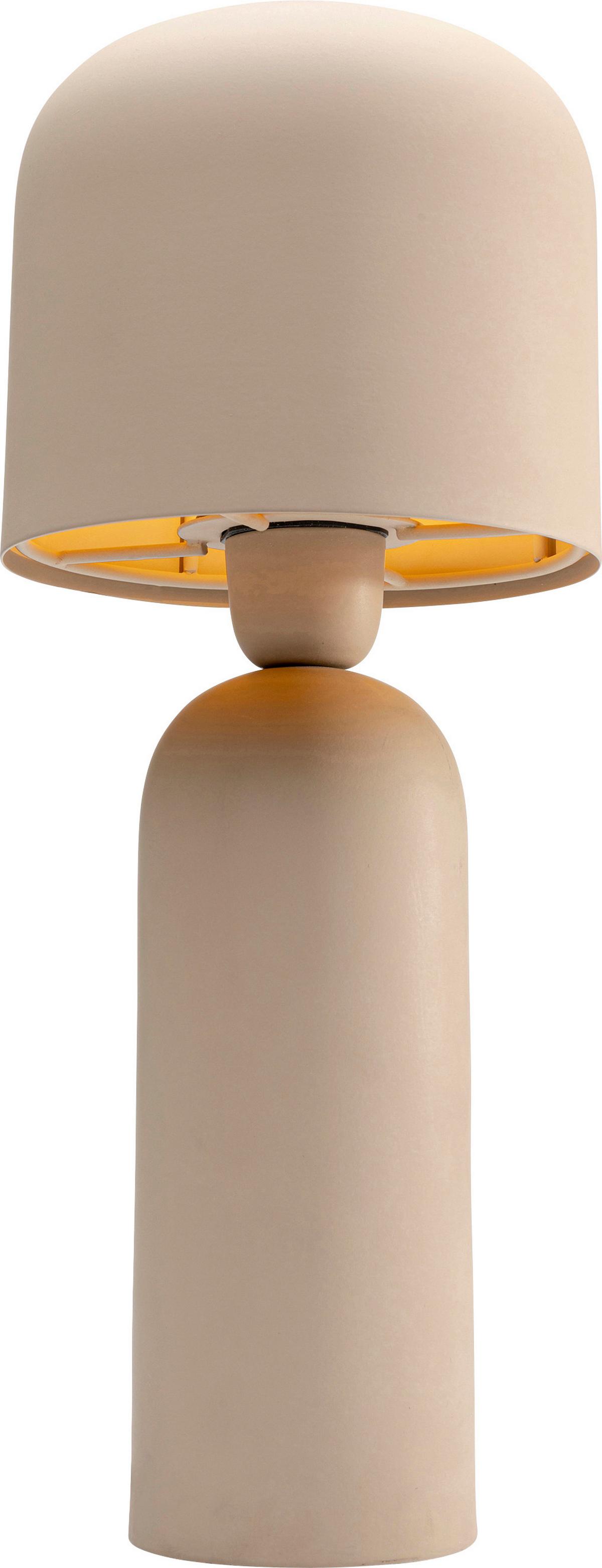 LAMPA STOŁOWA MAYA KARE DESIGN - beżowy, Trend, metal (15,5/39/15,5cm) - Kare-Design