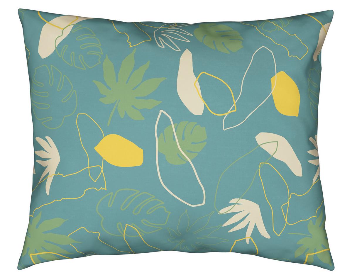 BETTWÄSCHESET KARIN - Blau, Konventionell, Textil (160/210cm) - Premium Living