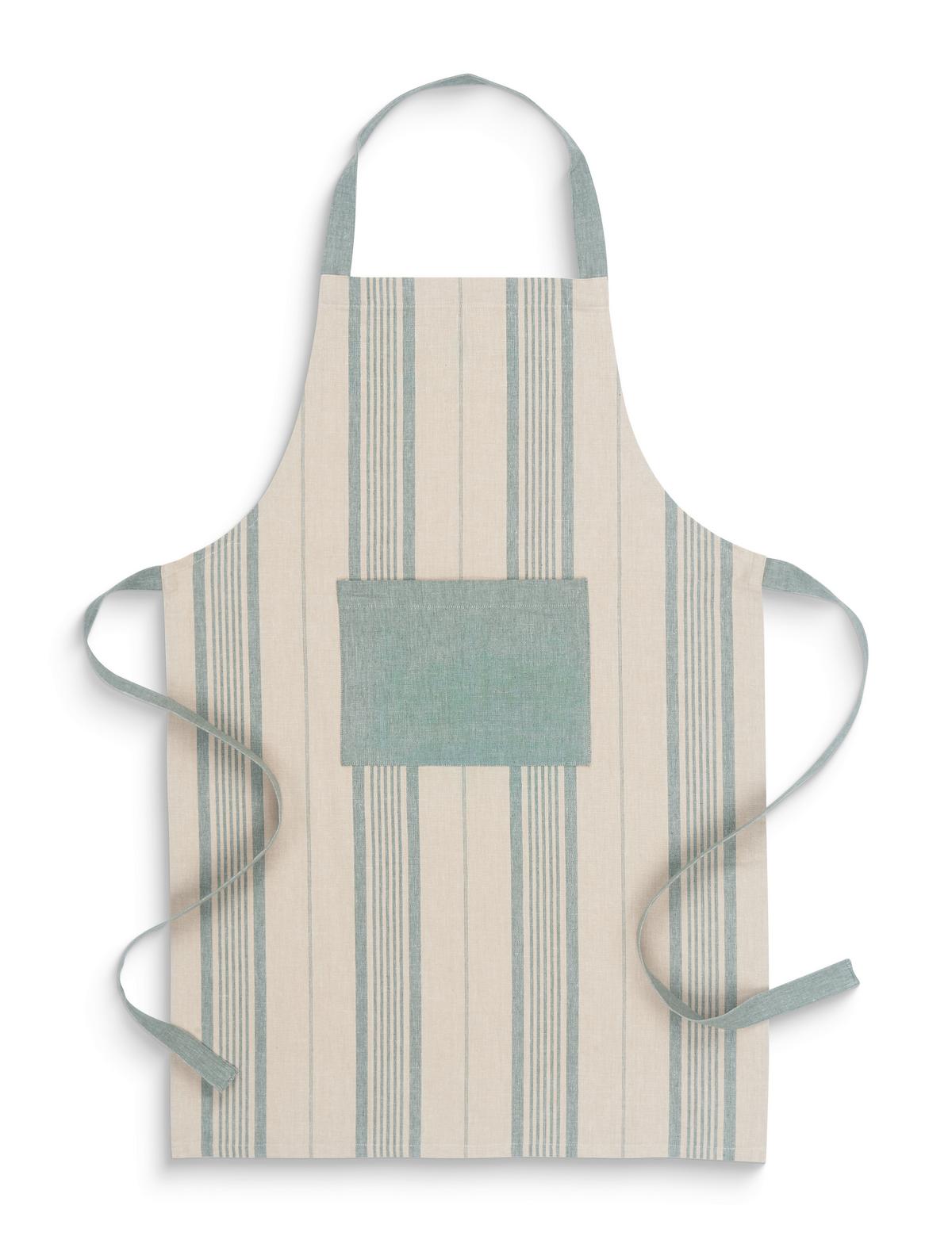 Schürze Henry in Salbeigrün ca. 60x80cm - Salbeigrün, MODERN, Textil (60/90cm) - Modern Living