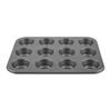 MUFFINVORM BAKERY - 12 - Grijs, Konventionell, Metaal (35/26,5/3cm) - Mömax