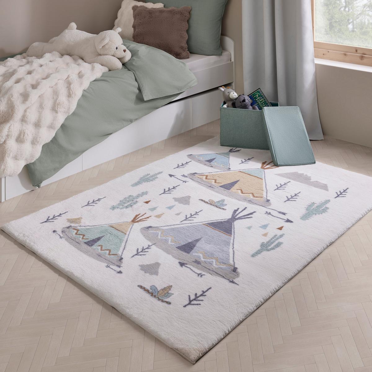 Cuvertură cca. 130x180 cm Bella - culoare natur, Modern, textil (130/180cm) - Premium Living