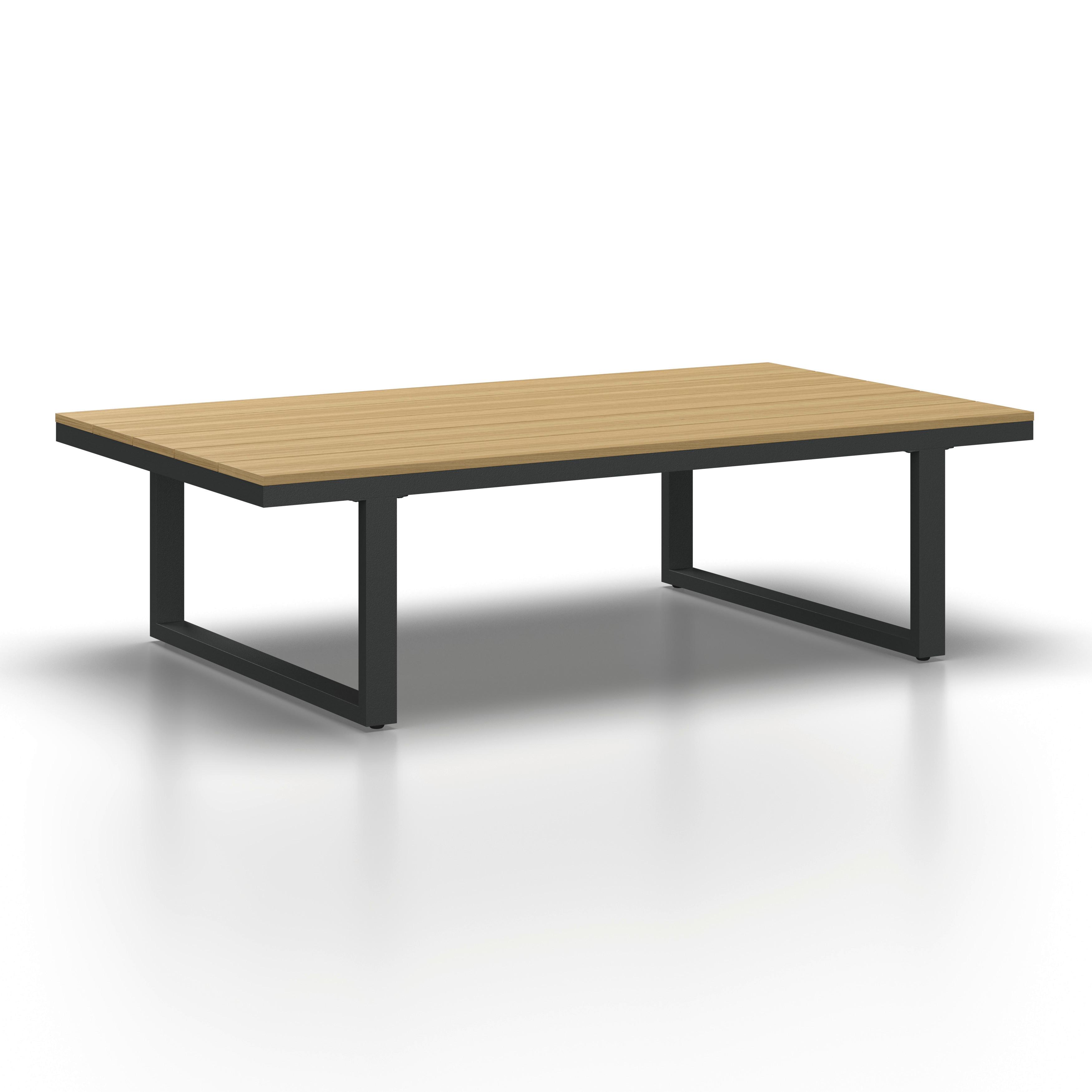 Loungegarnitur-Set Arianna Schwarz aus Metall/Textil - Schwarz, Modern, Kunststoff/Textil (228/74/74cm) - Bessagi Garden