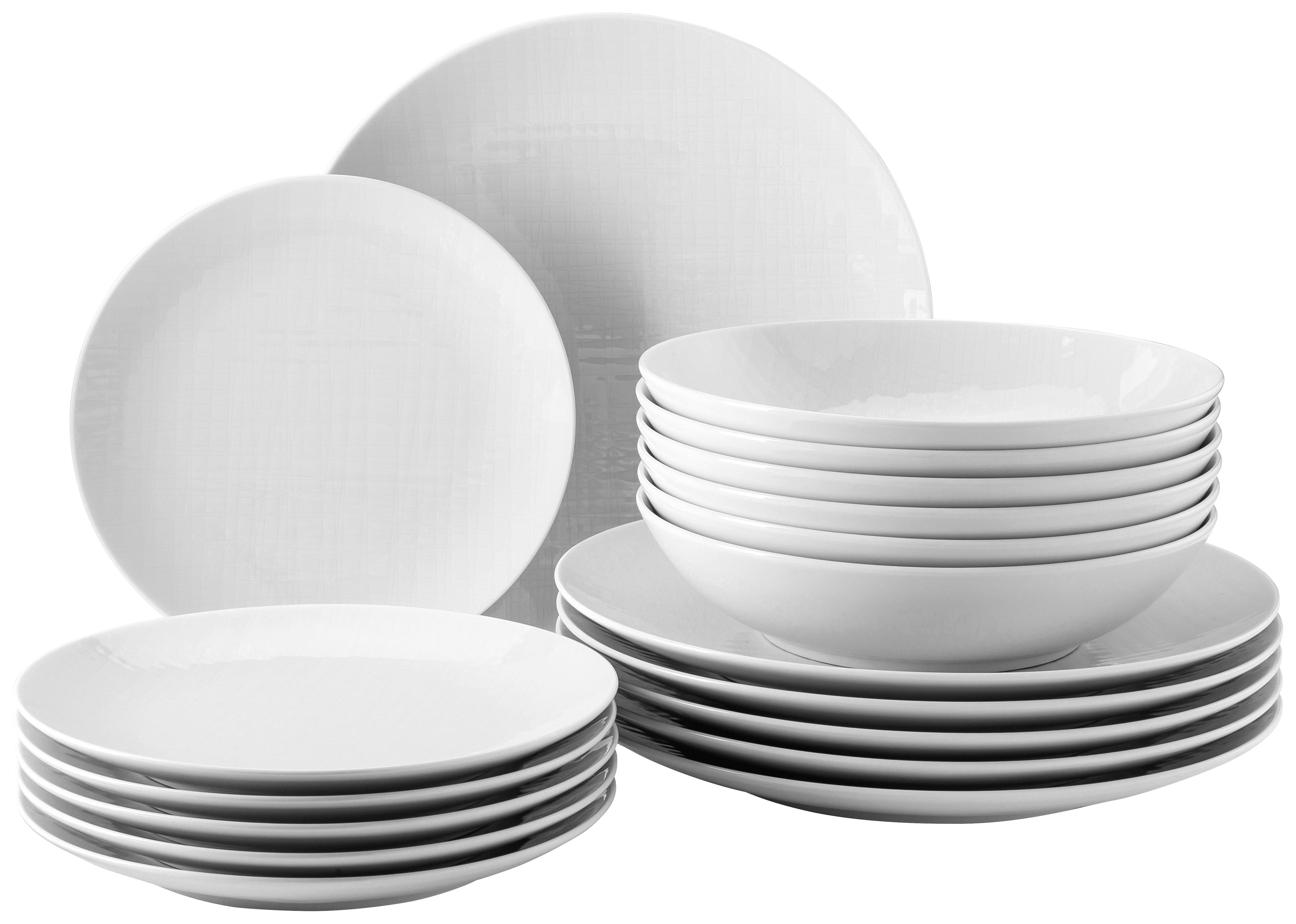 ZASTAWA STOŁOWA MESH ROSENTHAL - biały, Basics, ceramika (200/200/100cm) - Rosenthal