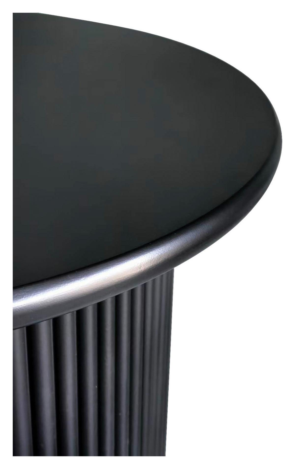 STOLIK BOCZNY WIM - czarny, Design, materiał drewnopochodny (40/40/41cm) - Xora