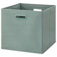 Zložljiv Zaboj Elli -ext- -top- - zeleni žad, Moderno, karton/tekstil (33/33/32cm) - Modern Living Zložljiv Zaboj Elli -ext- -top- - zeleni žad, Moderno, karton/tekstil (33/33/32cm) - Modern Living