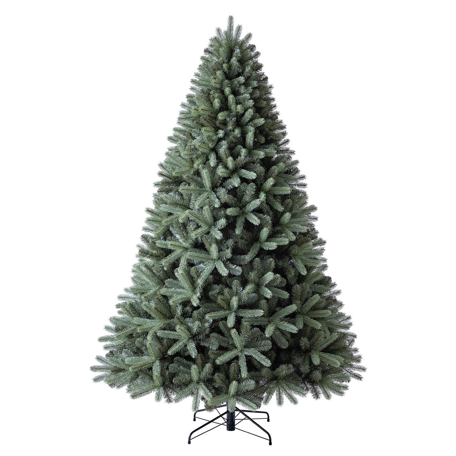 Weihnachtsbaum Evergreen Vermont Waldgrün H: ca. 240cm - Waldgrün, Basics, Kunststoff/Metall (160/240cm)
