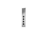 Steckdosenelement Edelstahl - ROMANTIK / LANDHAUS, Metall (8,2/46/8,2cm) Steckdosenelement Edelstahl - ROMANTIK / LANDHAUS, Metall (8,2/46/8,2cm)