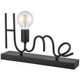 Tischleuchte Casa max. 25 Watt - Schwarz, LIFESTYLE, Metall (38cm) - Modern Living Tischleuchte Casa max. 25 Watt - Schwarz, LIFESTYLE, Metall (38cm) - Modern Living