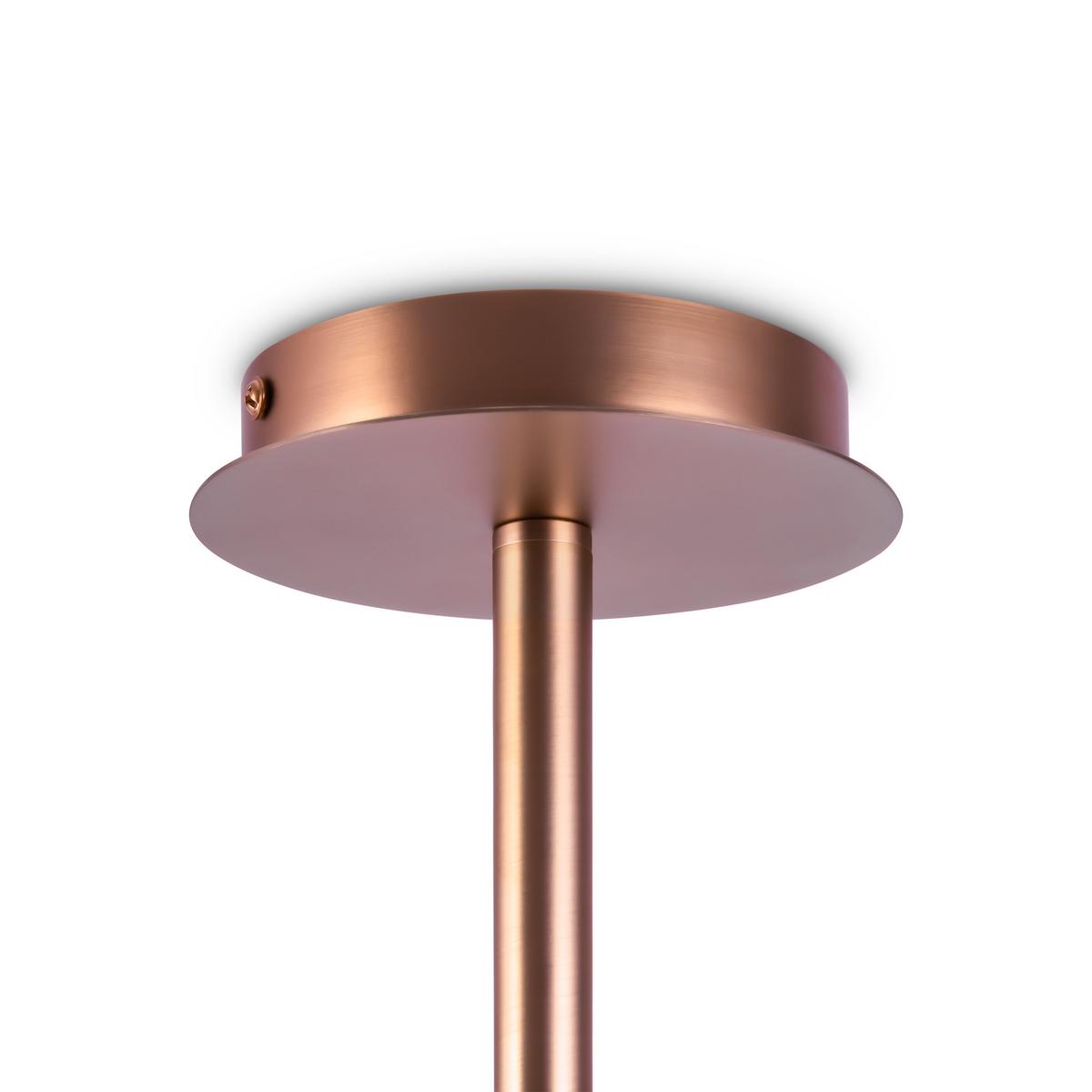 Kronleuchter Erich Messingfarben max. 40 Watt - Messingfarben, Trend, Glas/Metall (96/26,5/57cm) - MAYTONI
