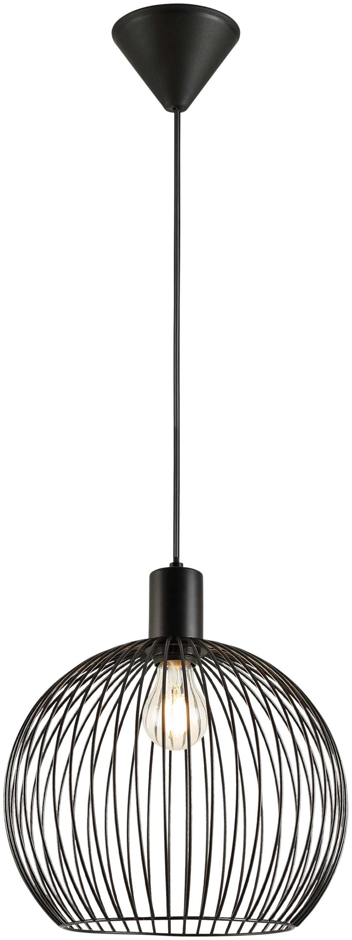 LAMPA WISZĄCA JESSE - czarny, Modern, metal (30/120cm) - Mömax
