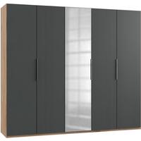 Ormar S Klasičnim Vratima Level 36 A - boje grafita/boje hrasta, Moderno, drvni materijal (250/216/58cm) - Modern Living