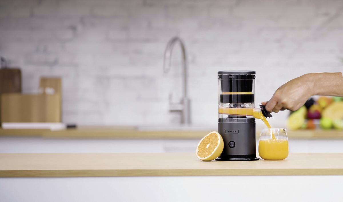 Gyümölcscentrifuga Livington Juice Boost - (12,8/25,5/15,3cm)