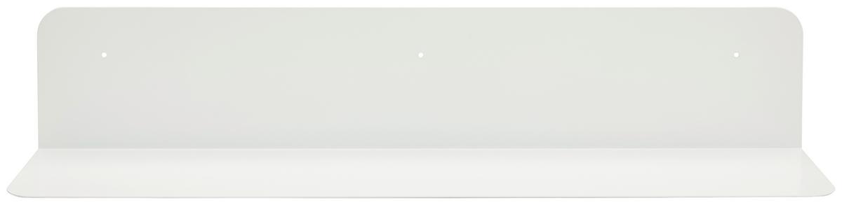 PÓŁKA ŚCIENNA MILENA - biały, Design, metal (80/15/15cm) - MID.YOU