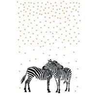 Glückwunschkarte Edelschwarz Multicolor - Basics, Papier (18/13cm)