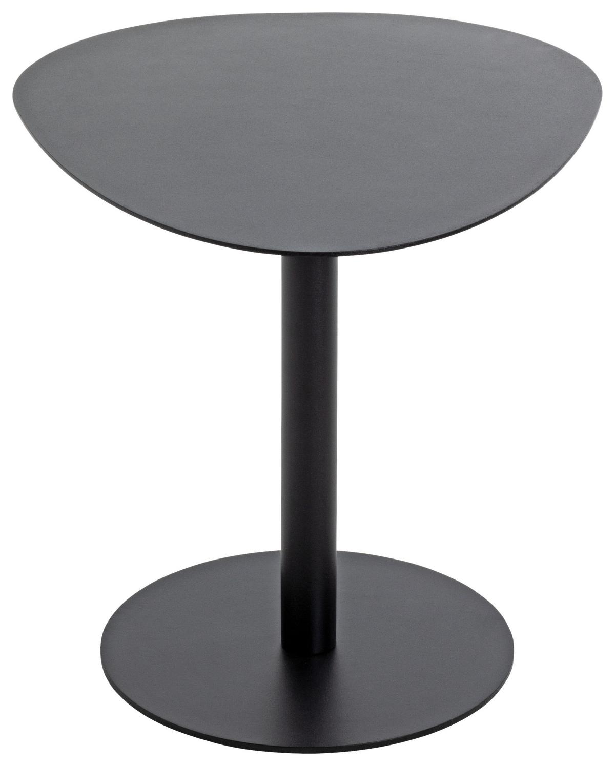 STOLIK BOCZNY ENNO 5 - czarny, Trend, metal (51/42/41cm)