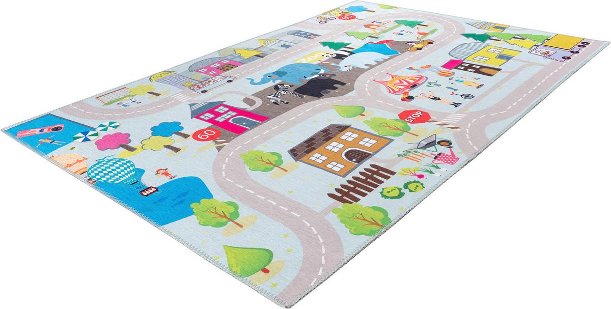 Kinderteppich my Torino Kids Multicolor ca. 120x170cm - Multicolor, Trend, Textil (120/170cm) - Obsession